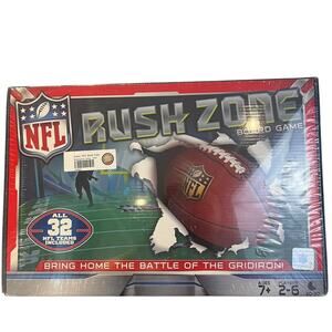 NFL Rush Zone Board Game All 32 Football Teams Included NEW & FACTORY SEALED !